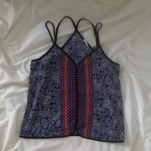 Patterned tank top